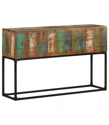 vidaXL Console Table 120x30x75 cm Solid Reclaimed Wood