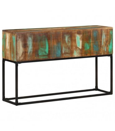 vidaXL Console Table 120x30x75 cm Solid Reclaimed Wood