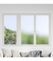 vidaXL Window Films 5 pcs Static Frosted Grey PVC