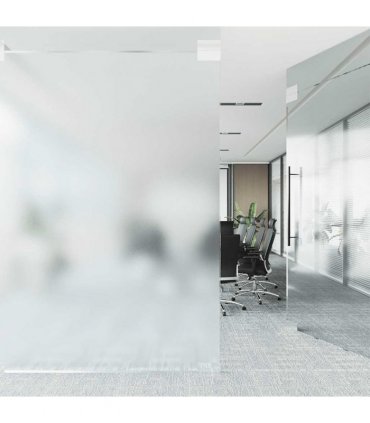 vidaXL Window Films 3 pcs Static Frosted Grey PVC
