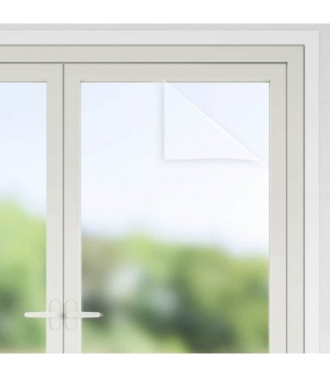 vidaXL Window Films 5 pcs Static Frosted Grey PVC