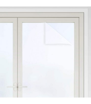 vidaXL Window Films 5 pcs Static Frosted White PVC