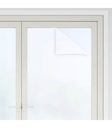 vidaXL Window Films 5 pcs Static Frosted White PVC