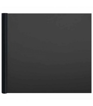vidaXL Window Films 3 pcs Static Frosted Black PVC