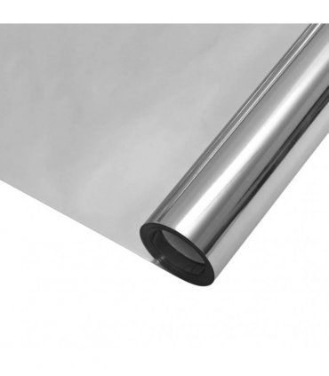 vidaXL Solar Films 5 pcs Static Reflective Effect Silver PVC