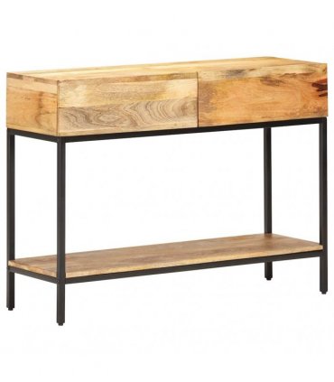 vidaXL Console Table 100x35x76 cm Solid Mango Wood