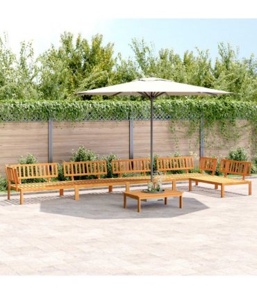 vidaXL 6 Piece Garden Pallet Sofa Set Solid Wood Acacia