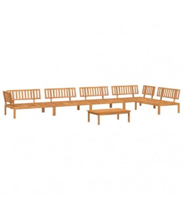 vidaXL 6 Piece Garden Pallet Sofa Set Solid Wood Acacia