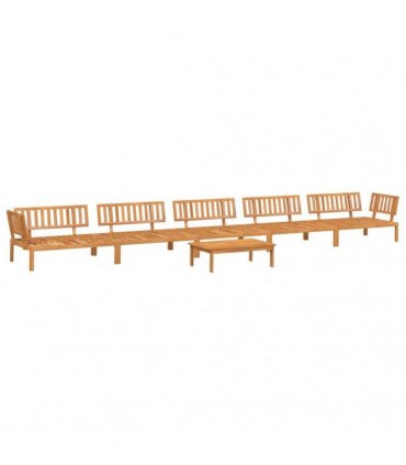 vidaXL 6 Piece Garden Pallet Sofa Set Solid Wood Acacia