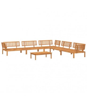 vidaXL 6 Piece Garden Pallet Sofa Set Solid Wood Acacia