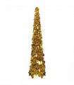 vidaXL Artificial Christmas trees PET Gold