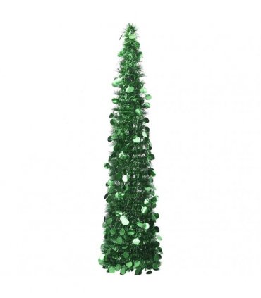vidaXL Artificial Christmas trees PET Green