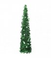 vidaXL Artificial Christmas trees PET Green