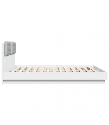 vidaXL Bed Frame without Mattress White 180x200 cm