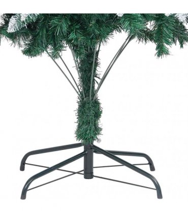 vidaXL Artificial Christmas Tree with Pine Cones and White Snow 240 cm
