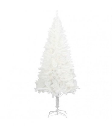 vidaXL Artificial Christmas Tree Lifelike Needles White 150 cm