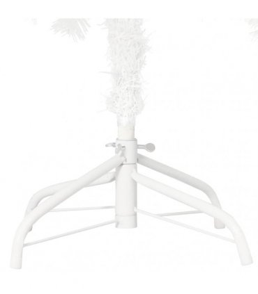 vidaXL Artificial Christmas Tree Lifelike Needles White 150 cm
