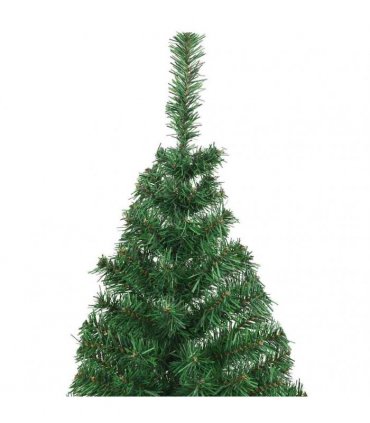 vidaXL Artificial Christmas Tree with Thick Branches Green 180 cm PVC