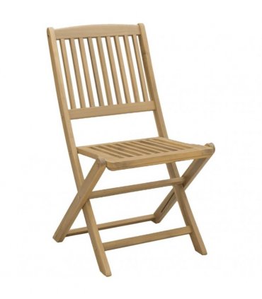 vidaXL Folding Chairs 6 pcs 48,5x57x90 cm Solid Wood Acacia
