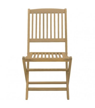 vidaXL Folding Chairs 6 pcs 48,5x57x90 cm Solid Wood Acacia