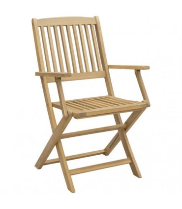 vidaXL 7 Piece Garden Dining Set Solid Wood Acacia