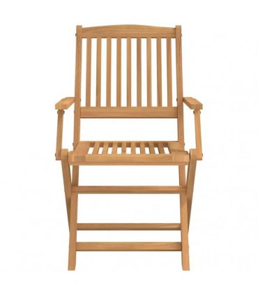 vidaXL 9 Piece Garden Dining Set Solid Wood Acacia