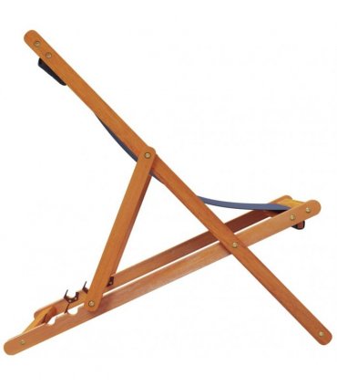 vidaXL Folding Chairs 2 pcs Blue Fabric