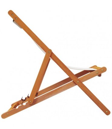 vidaXL Folding Chairs 2 pcs Cream White Fabric