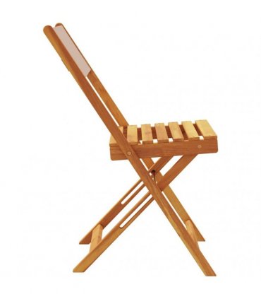 vidaXL Folding Chairs 6 pcs Taupe Fabric and Solid Wood