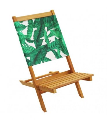vidaXL Folding Chairs 6 pcs Green Fabric and Solid Wood