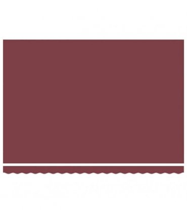 vidaXL Manual Awning with Solar LED 4.5 x 3 m Burgundy 100% Polyester
