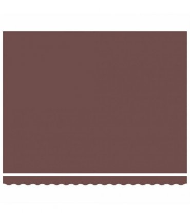 vidaXL Manual Awning with Solar LED 4 x 3 m Brown 100% Polyester