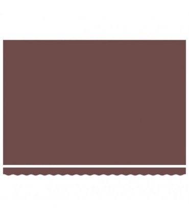 vidaXL Manual Awning with Solar LED 4.5 x 3 m Brown 100% Polyester