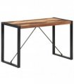 vidaXL Dining Table 120x60x75 cm Solid Wood