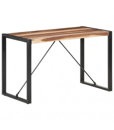 vidaXL Dining Table 120x60x75 cm Solid Wood