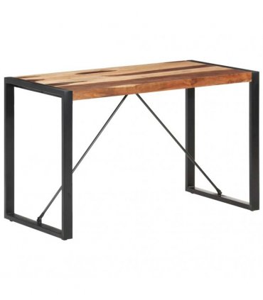 vidaXL Dining Table 120x60x75 cm Solid Wood