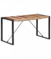 vidaXL Dining Table 140x70x75 cm Solid Wood