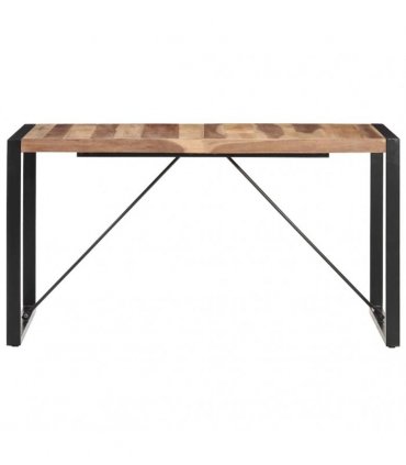 vidaXL Dining Table 140x70x75 cm Solid Wood