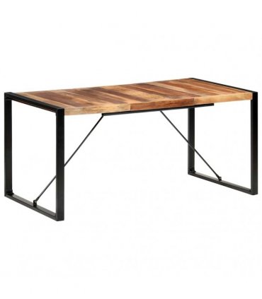 vidaXL Dining Table 160x80x75 cm Solid Wood
