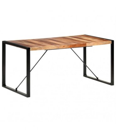 vidaXL Dining Table 160x80x75 cm Solid Wood