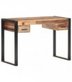 vidaXL Desk 110x50x76 cm Solid Wood