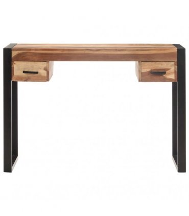 vidaXL Desk 110x50x76 cm Solid Wood