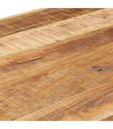 vidaXL Dining Table 180x90x75 cm Solid Rough Mango Wood