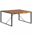 vidaXL Dining Table 140x140x75 cm Solid Wood