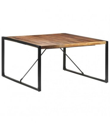 vidaXL Dining Table 140x140x75 cm Solid Wood