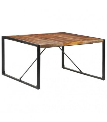 vidaXL Dining Table 140x140x75 cm Solid Wood