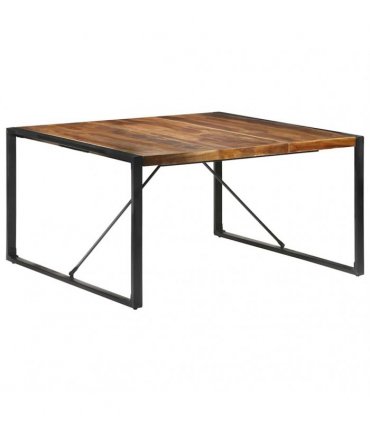 vidaXL Dining Table 140x140x75 cm Solid Wood