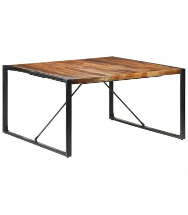 vidaXL Dining Table 140x140x75 cm Solid Wood