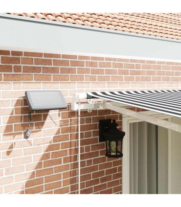 vidaXL Manual Awning with Solar LED 4 x 3 m