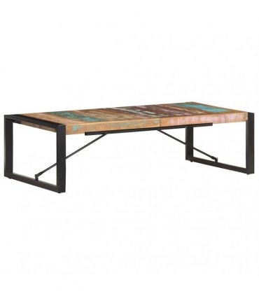 vidaXL Coffee Table 140x70x40 cm Solid Reclaimed Wood